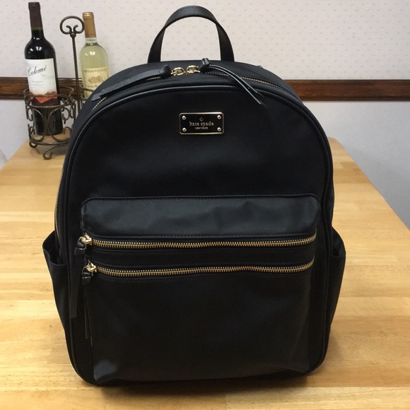 kate spade backpack with side pockets